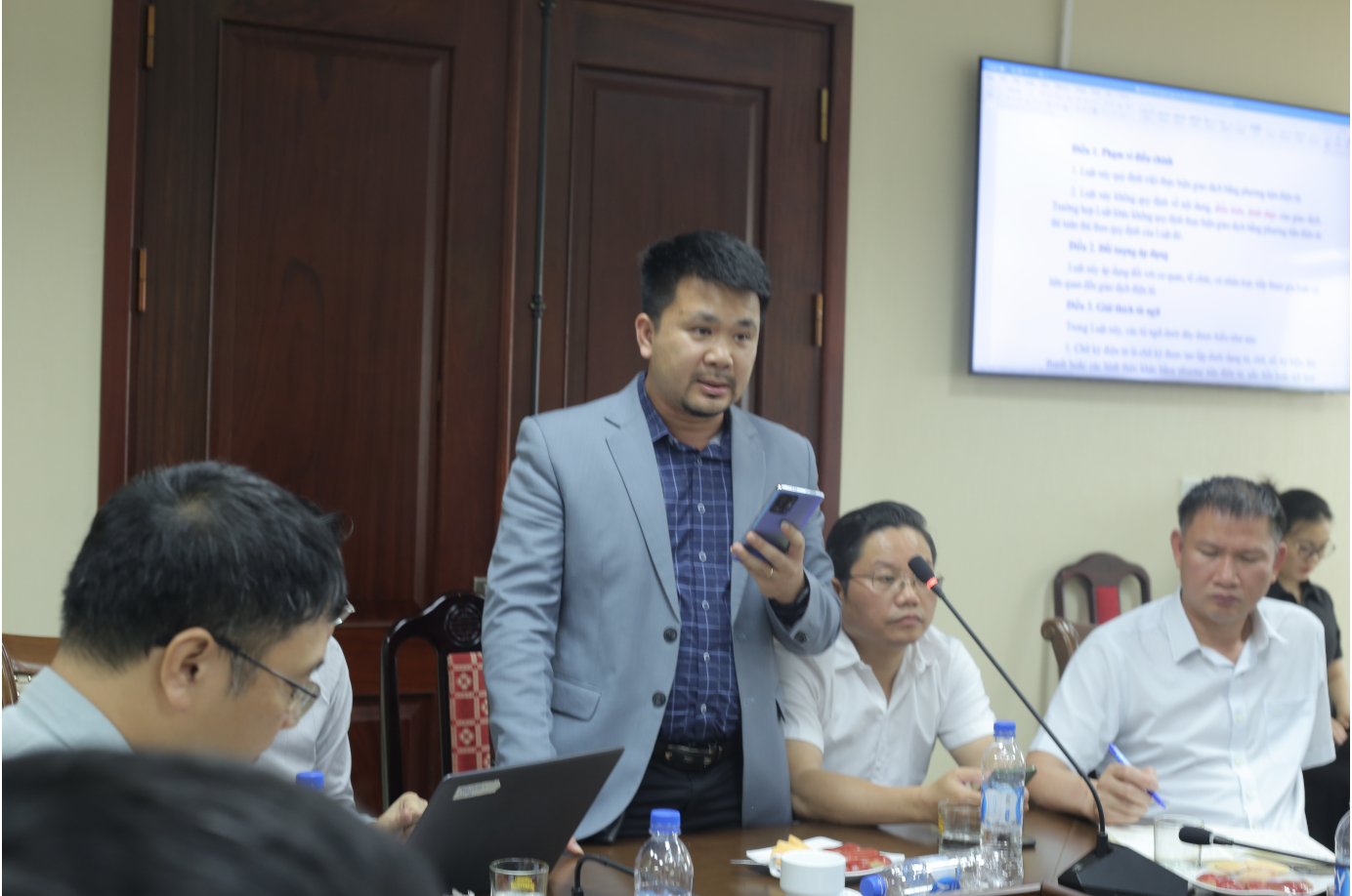Ông Phạm Thế Hùng, Tổng Thư ký CLB Phần mềm tự do nguồn mở (VFOSA) cho ý kiến về nội dung liên quan đến dữ liệu mở.