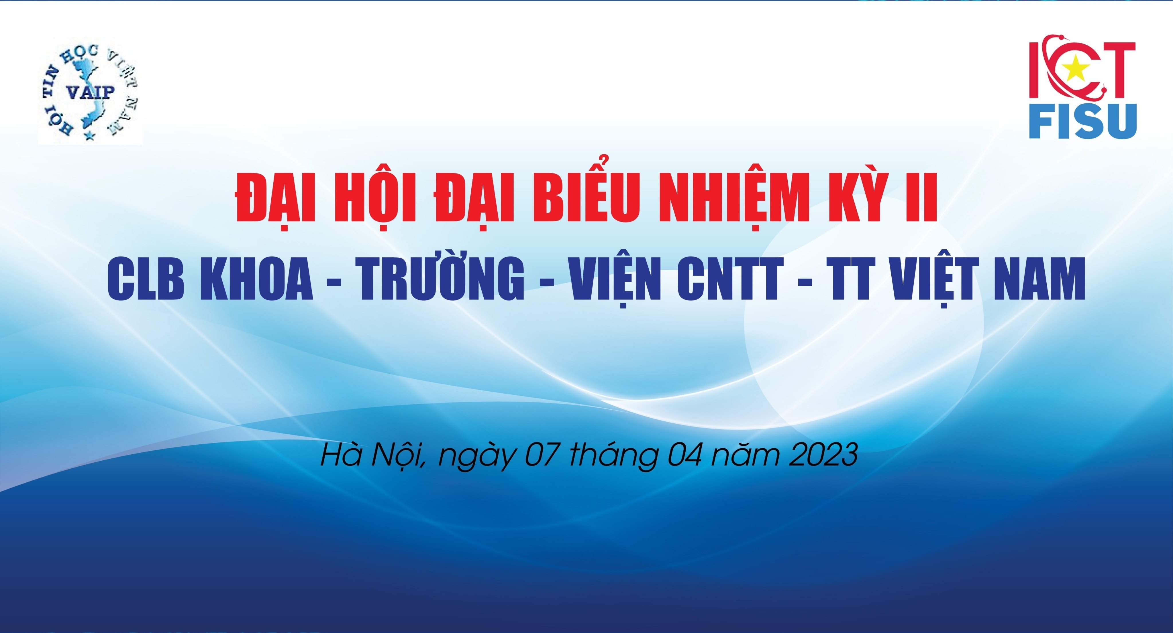 Thư cảm ơn các Đơn vị tài trợ Đại hội toàn quốc FISU Việt Nam lần thứ 2