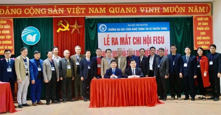 Ra mắt chi hội FISU Khu vực duyên hải - trung du và miền núi phía Bắc